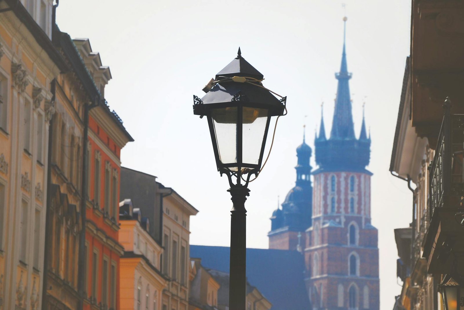 Historic Kraków street reflecting Polish cultural heritage